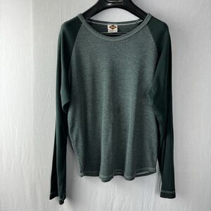 Boy’s Long Sleeve Crewneck Sweatshirt RAD Clothing Green Cotton Blend Large